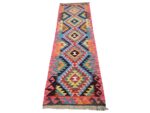 Afghan Choubi Kilim Runner – Flatweave Runner Rug - 188 x 64 CM - Image 3