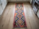 Afghan Choubi Kilim Runner – Flatweave Runner Rug - 188 x 64 CM - Image 2