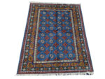 Stunning blue Kunduz Hand-knotted Carpet 178 x 120 cm - Image 2
