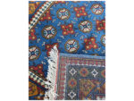 Stunning blue Kunduz Hand-knotted Carpet 178 x 120 cm - Image 5