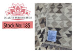 Gorgeous Handwoven woolen Natural Kilim – Afghan Rug - 253 x 182 cm - Image 7
