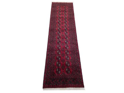 3 Meter Red Afghan Runner Carpet