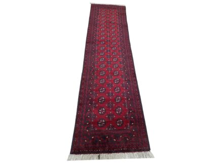 3 Meter Red Afghan Runner Carpet