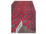 Classic Red Afghan Wool Runner Rug - 290 x 78 CM - Image 6