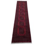 3 Meter Red Afghan Runner Carpet