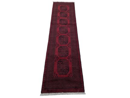 3 Meter Red Afghan Runner Carpet