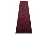 3 Meter Red Afghan Runner Carpet
