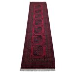 3 Meter Red Afghan Runner Carpet