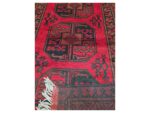 Handmade Afghan Elephant Foot Runner 286x83cm - Image 6