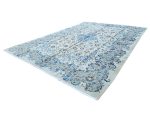 Stunning Pre-loved Persian Hand-knotted Kashan Darbari Carpet 400 X 275cm - Image 3