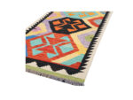 Afghan Handwoven kilim Runner Rug - 199 x 79 cm - Image 4