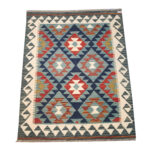 Afghan Handwoven kilim Rug - 142 x 102 cm