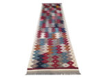 Beautiful Afghan Handwoven kilim Runner Rug - 339 x 80 cm - Image 2