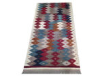 Beautiful Afghan Handwoven kilim Runner Rug - 339 x 80 cm - Image 3