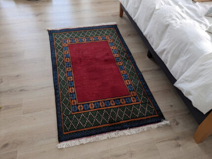 Red Bedside Carpet