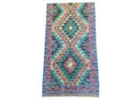 Rare Afghan Kilim Hallway Runner Rug - 202 x 65 CM - Image 4