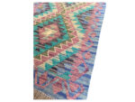 Rare Afghan Kilim Hallway Runner Rug - 202 x 65 CM - Image 5