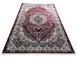 Turkish Red Beige Living Room Rug Carpet - 290x200cm - Image 3