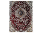 Turkish Red Beige Living Room Rug Carpet - 290x200cm - Image 5