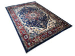 Turkish Navy Kazac Design Living Room Rug Carpet - 290x200cm - Image 4