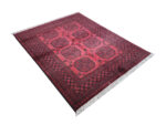 Gorgeous Elephant foot Afghan Wool Carpet - 190 x 152 cm - Image 2