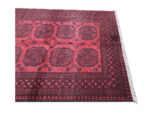 Gorgeous Elephant foot Afghan Wool Carpet - 190 x 152 cm - Image 3