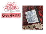 Gorgeous Elephant foot Afghan Wool Carpet - 190 x 152 cm - Image 6