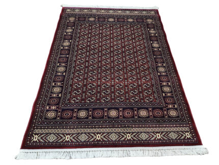 Maroon Bukhara Carpet