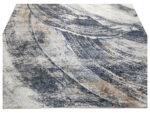 Modern Turkish Machine Made Carpet 340x240cm | Contemporary Grey & Navy - Image 5