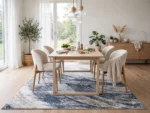 Modern Navy Carpet