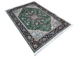 Persian Machine-Made Green & Beige Carpet – 230x160cm - Image 4