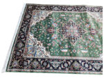 Persian Machine-Made Green & Beige Carpet – 230x160cm - Image 6