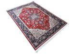 Persian Machine-Made Red Heris Carpet – 230x160cm - Image 4