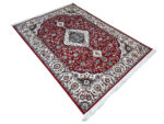 Persian Machine-Made Red Kashan Carpet – 230x160cm - Image 4