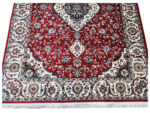 Persian Machine-Made Red Kashan Carpet – 230x160cm - Image 5