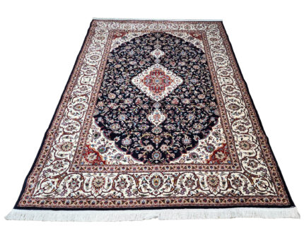 Navy Kashan Carpet