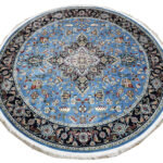 Blue Persian Round Carpet