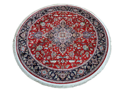 Persian Red Round Carpet