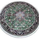 Green Round Carpet