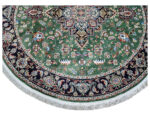 Green Persian Medallion Round Rug 200x200cm - Image 4