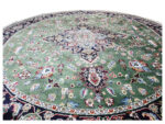 Green Persian Medallion Round Rug 200x200cm - Image 5