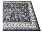 Large Turkish Machine Made Carpet – Grey Floral Design 400x300cm - Image 6