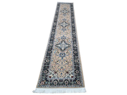 beige persian runner