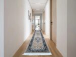 beige persian runner