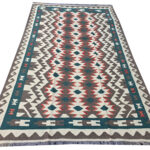 Beautiful Afghan Handmade Choubi Kilim 299 X 195 cm
