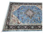 Beautiful Persian Machine-Made Blue Heris Carpet – 290x200cm - Image 6