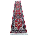 Red Persian Heriz Runner Carpet