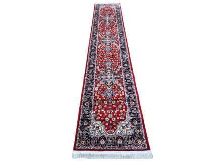 Red Persian Heriz Runner Carpet