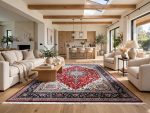 Large Red Persian Carpet