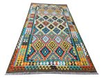 Gorgeous Afghan Handmade Choubi Kilim 303 x 194 cm - Image 2